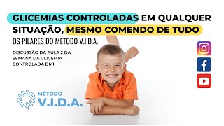 GLICEMIAS CONTROLADAS EM QUALQUER SITUAÇÃO, MESMO COMENDO DE TUDO