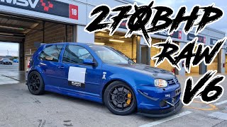 Jack's *270bhp* Mk4 Golf R32! *RAW V6 GOODNESS* 🤤 - On Track Review