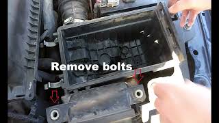 How To Locate And Access The Transmission Dipstick On A 2014 Ford Taurus