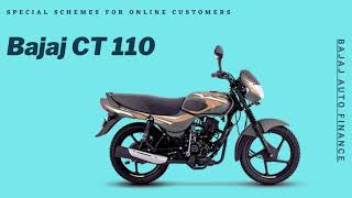 Bajaj CT 110 -  Price, Mileage, And Technical Specifications