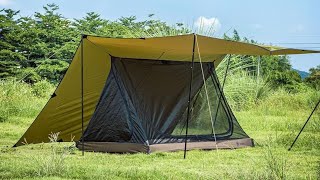 INSECT FREE CAMPING With The OneTigris 2 Person Mesh Tent #hiking #backpacking #onetigris