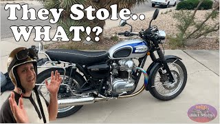 New Mexico on a Motorcycle - Episode 1 (E1) - Stolen!