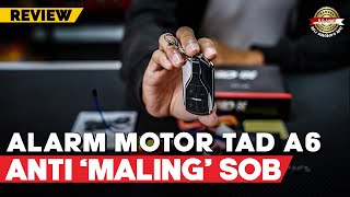 ALARM MOTOR TAD RACING A6 BANYAK FITUR BISA BUAT PENGAMAN TAMBAHAN