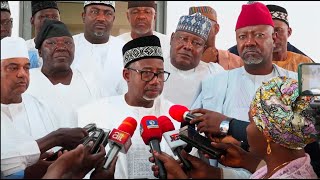 PDP CRISIS: Bauchi Gov, Bala Mohammed Holds Meeting With Embattled Acting National Chairman, Others;