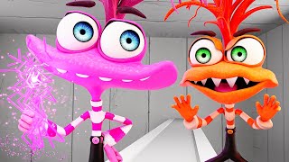 ANXIETY Finds Her SISTER!( Inside Out 2 Animation!)