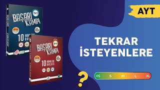 AYT’yi Tekrar İsteyenlere Paraf AYT Kamp Kitaplarını İnceledim SAY-SÖZ-EA