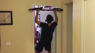 19 Pull-Ups @162 lbs PERFECT FORM