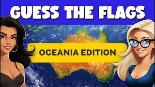 FLAG QUIZ! Can you guess all flags? | Oceania Edition