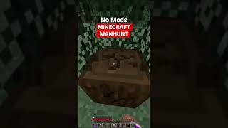 Minecraft Manhunt But I have No Mods