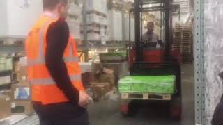 Forklift Training at Anglo Printers