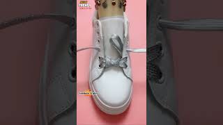 Best way to tie shoe laces #shorts #shoeslacestyles