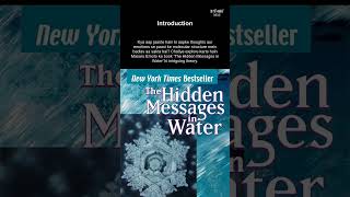 Water's Secret Symphony: Exploring Masaru Emoto's Hidden Messages #masaruemoto #watermanifestation