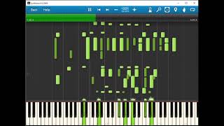 Deep learning based audio to midi conversion test, Welte-Mignon Dancing Medley No.3