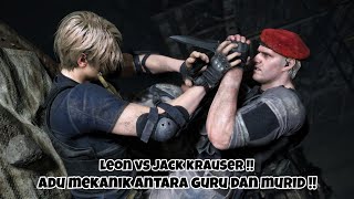 LEON VS JACK KRAUSER FULL FIGHT !! #gaming