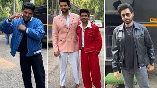 Guru Randhawa, Salman Ali & Gadar 2 Boy Utkarsh Sharma Snapped At The Sets Of 'Sa Re Ga Ma Pa'