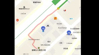 [韓國 首爾 自由行] 弘大 從弘大站9號出口 Hongik Univ.  走到 弘大大使美居酒店 Mercure Ambassador Seoul Hongdae 線路一