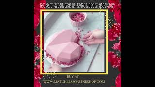 Pinata Heart Cake Chocolate Mould - Matchless Online Shop - www.matchlessonlineshop.com