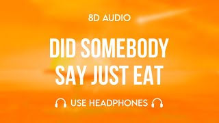 Latto, Christina Aguilera - Did Somedody Say Just Eat (HipOpera) (8D AUDIO)