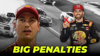 NASCAR HAMMERS Austin Dillon For Richmond Chaos | Joey Logano Issued Penalty Too