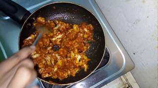 How to make Cauliflower fry in tamil / tamil suvai / காலிபிளவர்  fry  செய்வது எப்படி ?