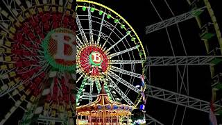 Schueberfouer Luxemburg 🇱🇺 BELLEVUE #kirmes #riesenrad # #giantride #fairrides #lightshow