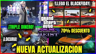 ¡NUEVA ACTUALIZACION en GTA5 Online! ¡LLEGO EL BLACKFRIDAY, DIAMANETES, TRIPLE DINERO Y MAS! EN GTA!