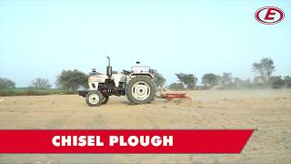 Eicher Tractor Demo with Chisel Plough