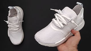 How To Lace Adidas NMD Double Lace Method 👟🔥 (BEST WAY!!!)