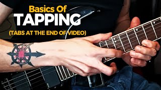 Guitar Tapping Tutorial with Easy Pattern to Learn with Tabs