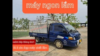 Hyundai Porter 1 sản suất 2003 cabin kép, máy chất lắm, anh em khởi nghiệp yên tâm| Minh Mũ Cối.