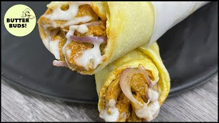 Chicken Frankie Roll | Quick and Tasty Chicken Frankie Recipe | Mumbai Chicken Frankie Street food