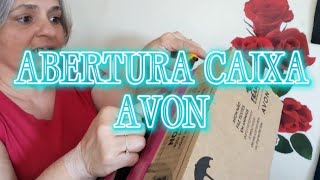 ABRINDO CAIXA DA AVON - RESGATE DE BRINDE