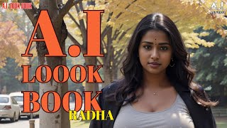 4k Ai art lookbook Indian model  |  Radha’s Timeless Fall Elegance 🍂