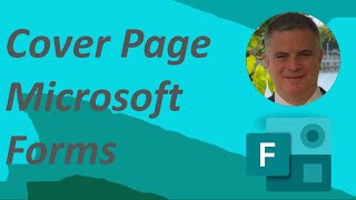How to add invitation card - cover pages to Microsoft Forms ?