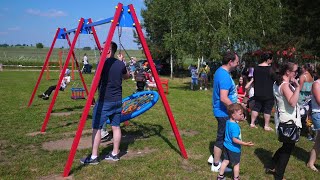 Rodzinny piknik i otwarcie placu zabaw w Wierzbiu