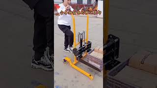 Plastic box lifter, manual stacker for the turnover box