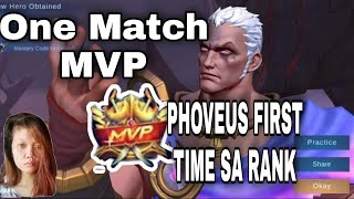 PHOVEUS Mage Damage Build/ Top 1 Global Phoveus/ Phoveus Rank Game