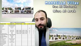 MARBELLA Villas Ras Al Khaimah Complete Details