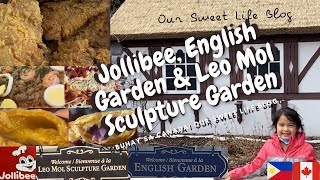 Jollibee Canada, English Garden & Leo Mol Sculpture Garden| Buhay sa Canada| Our Sweet Life Blog