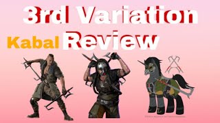 Kabal 3rd Variation Review [Mortal Kombat 11]