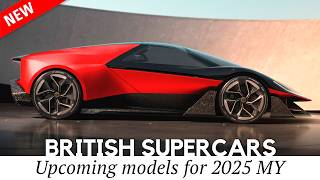 Top 10 Upcoming Supercars by Exotic British Automakers (Top Speed & Technical Info)