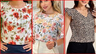 Blusas de verano de moda para niñas Diseño Moda NIÑAS