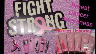 Breast Cancer Awareness Nails ▪︎ Makartt Unboxing!