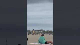 Chasing Seagulls on the beach