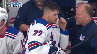 Ryan Carpenter gets cut bad by Dylan DeMelo's skate