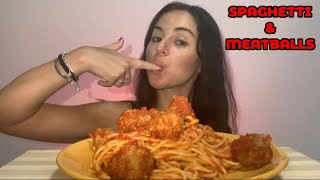 ASMR ITA | SPAGHETTI E POLPETTE HOMEMADE 😋🍝