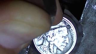 Hobo Nickel Copper Inlay Keith Pedersen