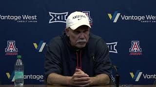 Arizona Football Press Conference