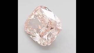 Cushion 1.16Ct Lab Grown Diamond Fancy Intense Pink VS1 Clarity IGI Certified