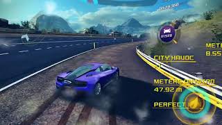 Asphalt 8, Setting the record for GAUNTLET